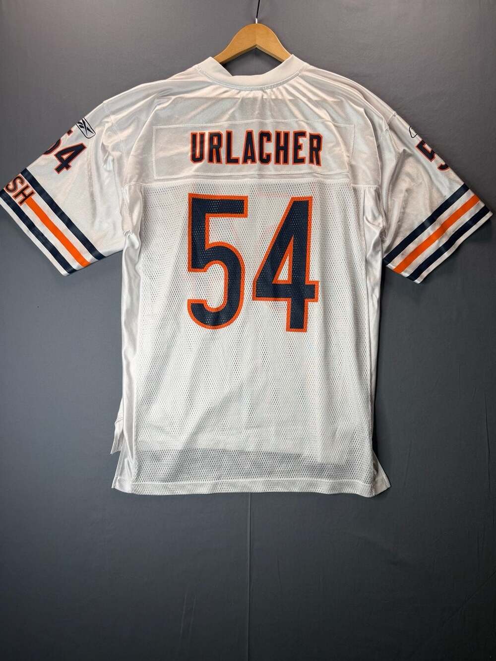 Vintage Reebok Chicago Bears Brian Urlacher 54 Jersey White Men’s Large